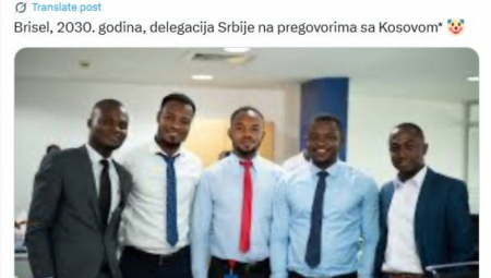 Advokat Vladimir Terzić, jedan od istaknutih ideologa blokadera, objavio je skandaloznu fotografiju na društvenim mrežama.