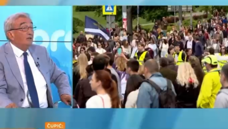 Ideolog blokadera Čedomir Čupić javno govori da NATO može potpuno da nas "zgazi", ako Vučić ne pristane na njihove ucene