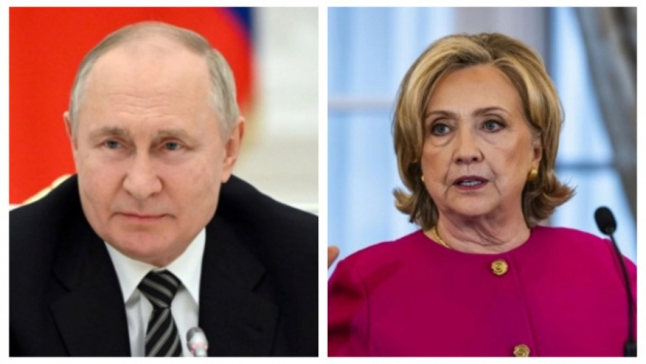 Vladimir Putin i hilari Klinton