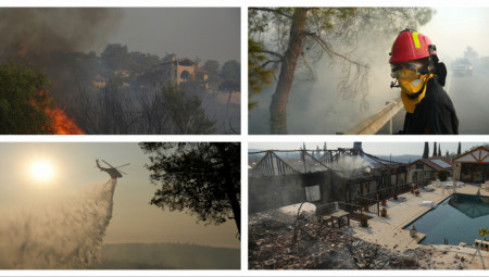 Dve osobe poginule su u požaru koji je izbio na Kipru, a stotine ljudi su primorane na evakuaciju, objavio je "Katimerini"