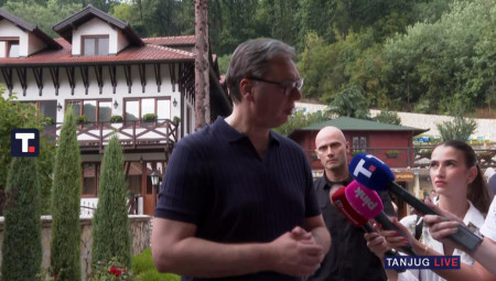 Vučić iz Tumana: Policija je reagovala s minimalnom silom. Nisu tukli, već ih nosili. Srbija prima udarce, ali promene dolaze.