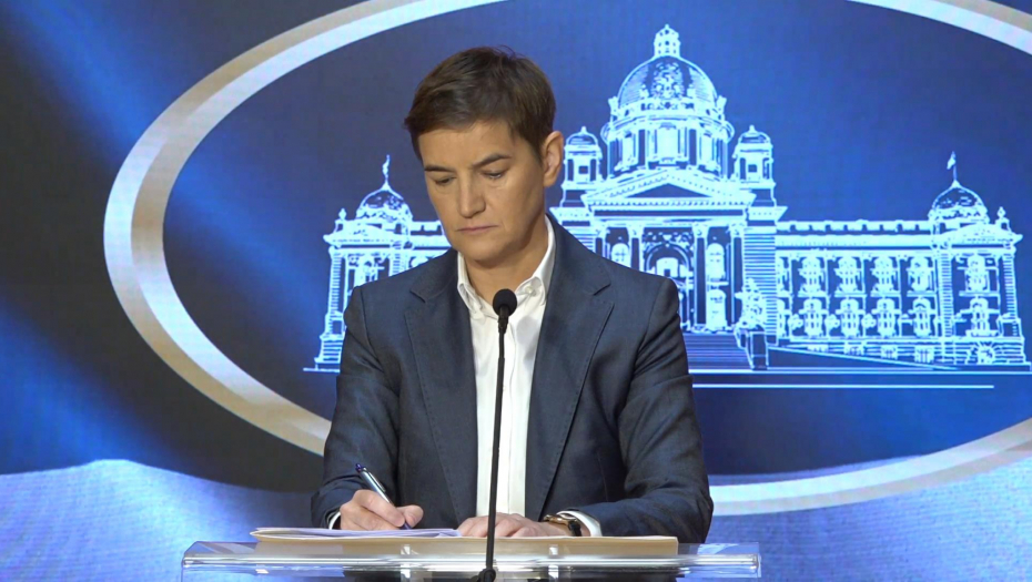 Konferencija za medije Ane Brnabić