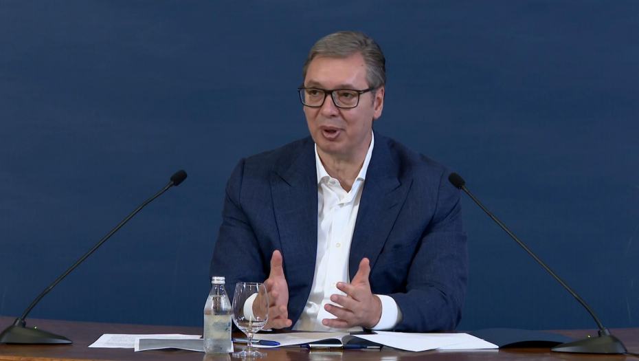 Obraćanje predsednika Srbije Aleksandra Vučića