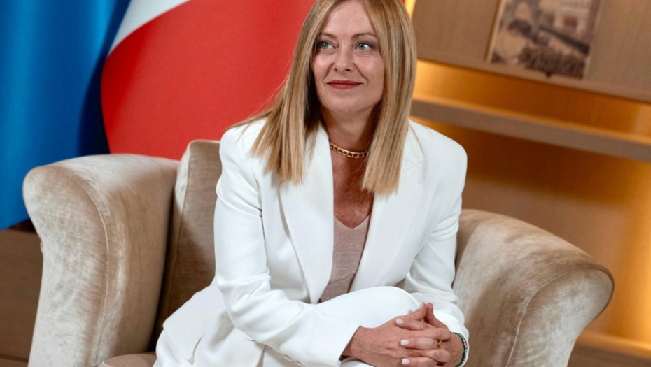 Aleksandar Vučić i Đorđa Meloni