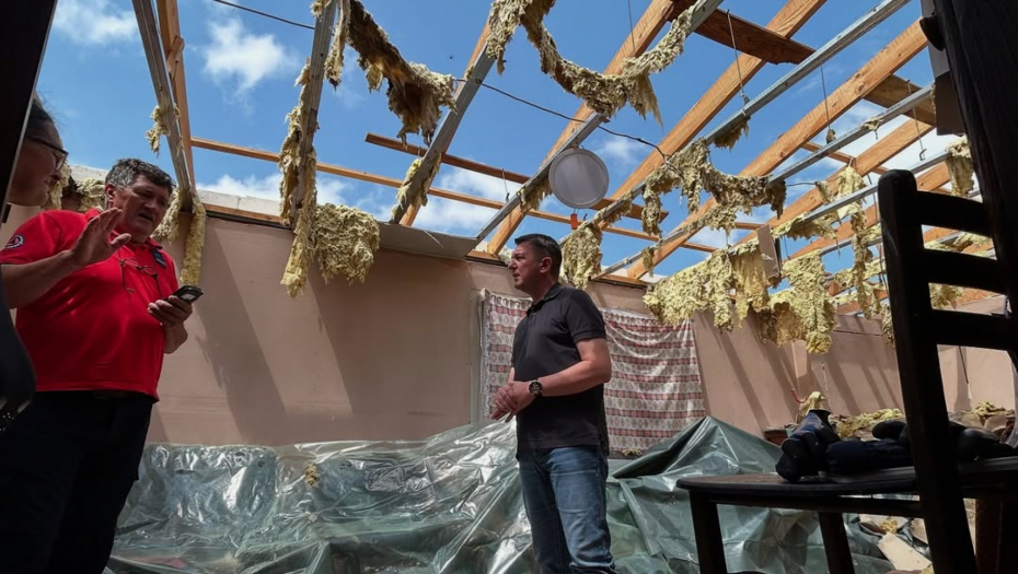 Kuća oštećena u nevremenu