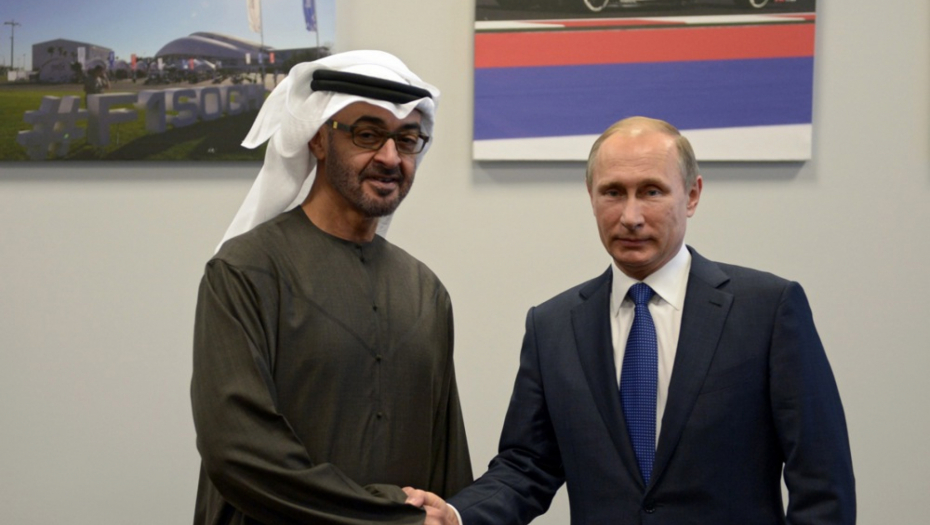 Vladimir Putin i Mohamed bin Zajed