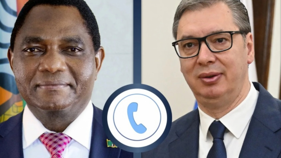 Aleksandar Vučić i Hakiende Hičilema