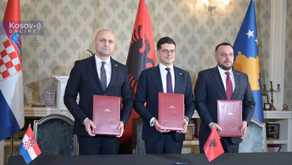 Vojni savez Tirana-Zagreb-Priština