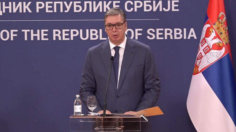 Sastanak predsednika Vučića sa saveznim kancelarom Republike Austrije