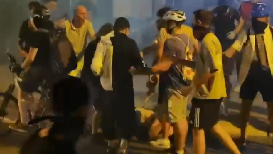 Novi Sad nasilje blokadera