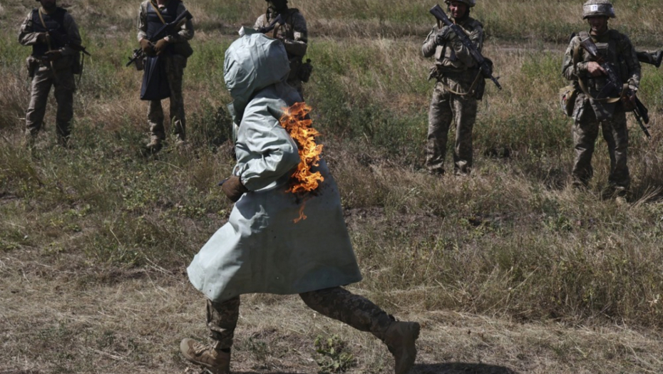 EPA/Press service of the 65th Mechanized Brigade