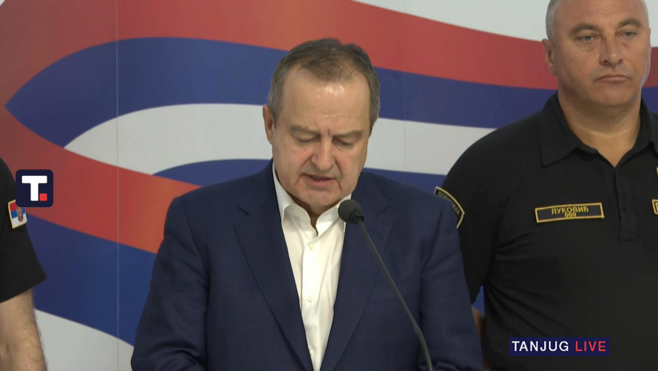 Obraćanje iz Ministarstva unutrašnjih poslova