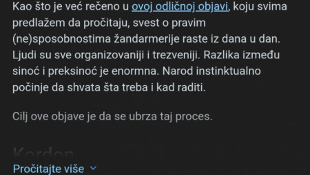 Blokaderske grupe na Reditu dele opasne instrukcije za napade na policiju i žandarmeriju, pozivajući na haos i sukobe sa državom.