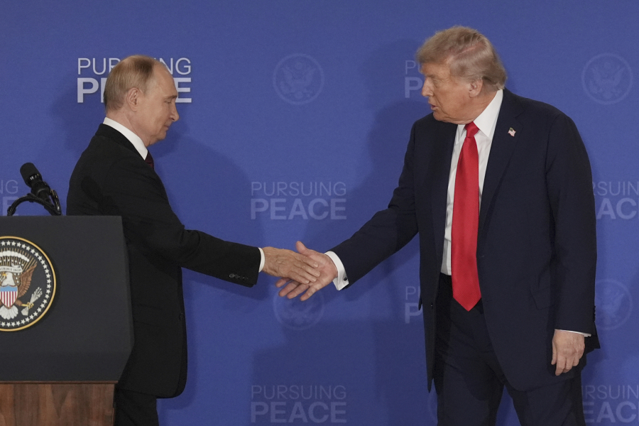 Sastanak Vladimira Putina i Donalda Trampa