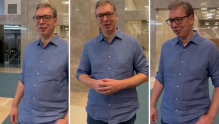 Predsednik Srbije Aleksandar Vučić izjavio je noćas da će država obnoviti sve što je uništeno tokom nedavnih nemira, uključujući prostorije tužilaštava, sudova i stranačke objekte