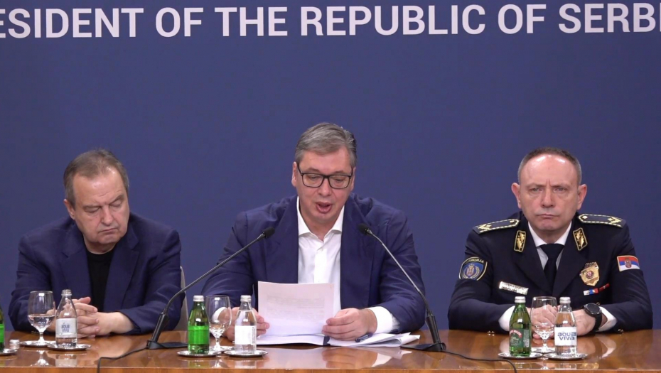 Obraćanje naciji predsednika Republike Srbije Aleksandra Vučića
