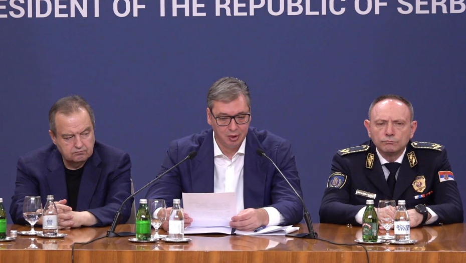 Obraćanje naciji predsednika Republike Srbije Aleksandra Vučića