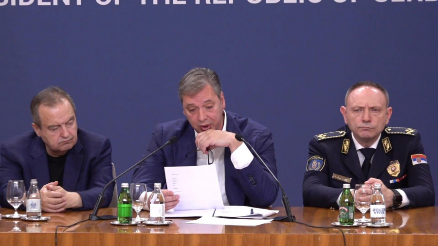 Obraćanje naciji predsednika Republike Srbije Aleksandra Vučića