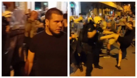 Nasilniku Veljku Miliću koji je šutirao komandira PS Voždovac nije određen pritvor