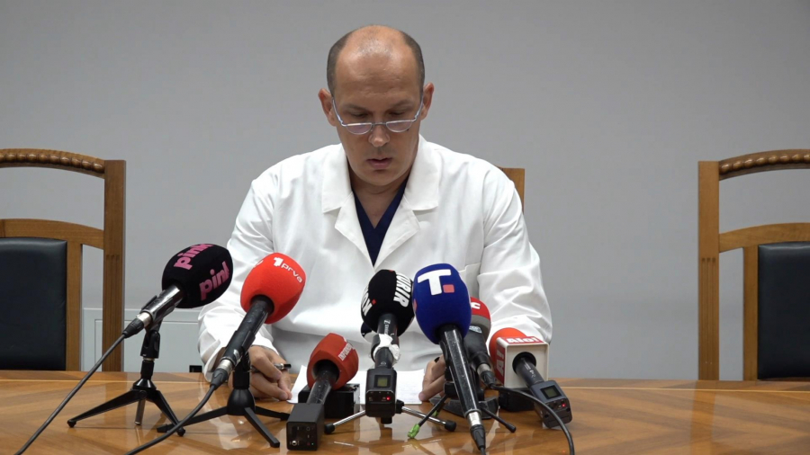 Konferencija za medije ministra zdravlja Zlatibora Lončara