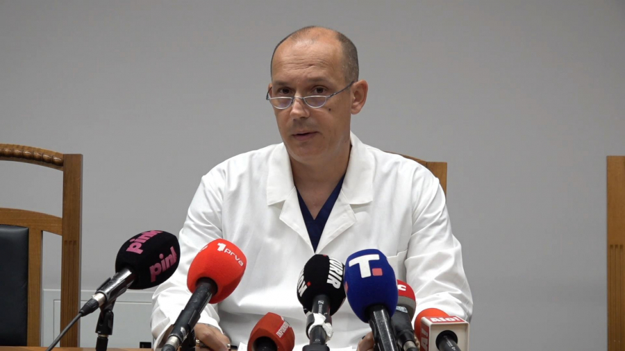 Konferencija za medije ministra zdravlja Zlatibora Lončara