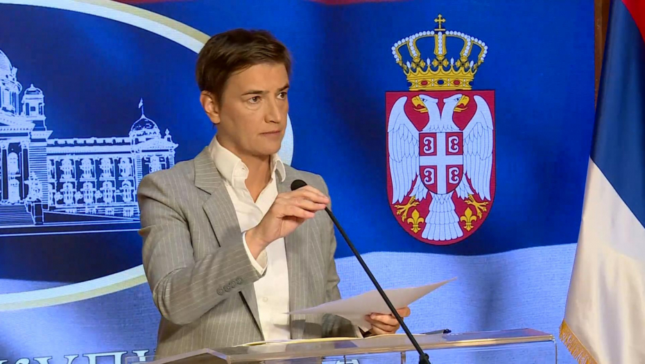 Konferencija za medije predsednice Skupštine Ane Brnabić