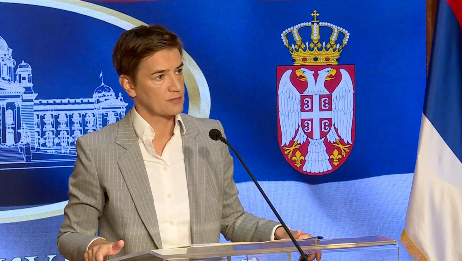 Konferencija za medije predsednice Skupštine Ane Brnabić