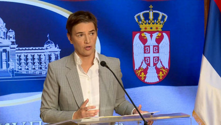 Predsednica Skupštine Srbije Ana Brnabić jutros je održala konferenciju za novinare