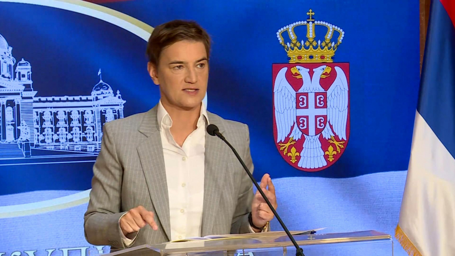 Konferencija za medije predsednice Skupštine Ane Brnabić
