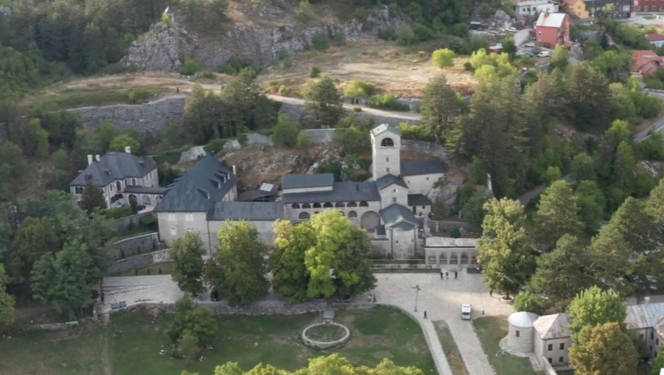 Cetinjski manastir iz drona