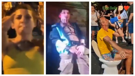 Šef poslaničke grupe Srpske napredne stranke Milenko Jovanov podelio je na mrežama snimak koji pokazuje sliku i priliku svih tih blokadera