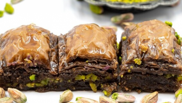 posna baklava sa čokoladom