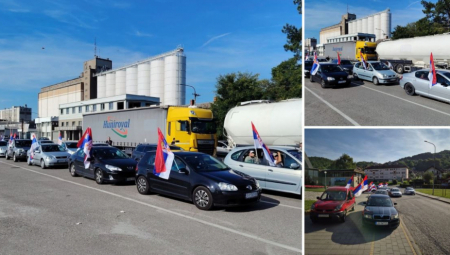 Građani Srbije danas se tačno na 50 mesta u našoj zemlji okupljaju protiv blokada.