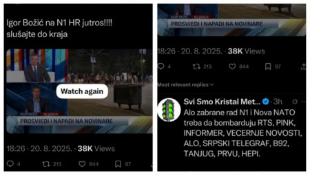 Igor Božić, programski direktor N1, dao je intervju za hrvatski N1