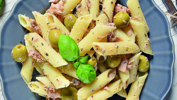 posna pasta salata