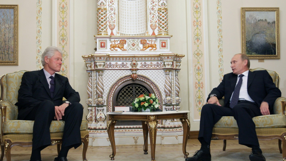 Vladimir Putin i Bil Klinton