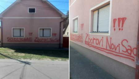 &amp;quot;SELITE SE DOĐOŠI&amp;quot;, &amp;quot;ZBOROVI NOVI SAD&amp;quot; Brnabić objavila natpise koji su osvanuli na kući bake studenta Vladimira Balaća: &amp;quot;FAŠIZAM NA DELU&amp;quot; (FOTO)
