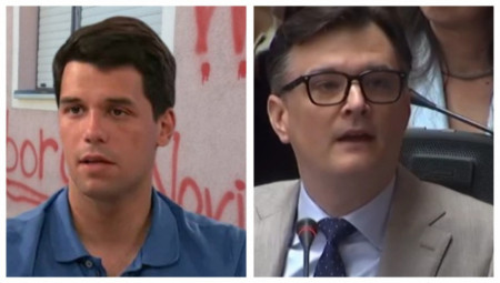 Milenko Jovanov, šef poslaničke grupe Srpske napredne stranke u Skupštini Srbije osudio je vandalizam blokadera koji su išarali fasadu kuće bake studenta koji želi da uči Vladimira Balaća u Futogu.