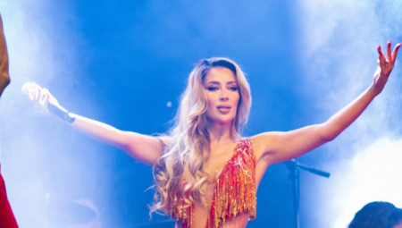 Čim se pojavila na sceni izazvala je euforiju među prisutnih 50 hiljada ljudi