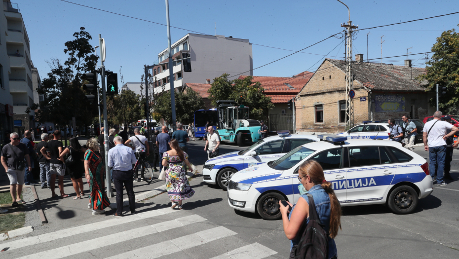 Saobraćajna nesreća u Zemunu