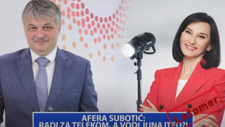 Aleksandra Subotić, navodna direktorka Junajted medije, a zapravo obična karika u pranju novca za tajkuna Dragana Šolaka, dospela je u centar pažnje kada je direktor Telekoma, Vladimir Lučić obelodanio deo njihove prljave igre.