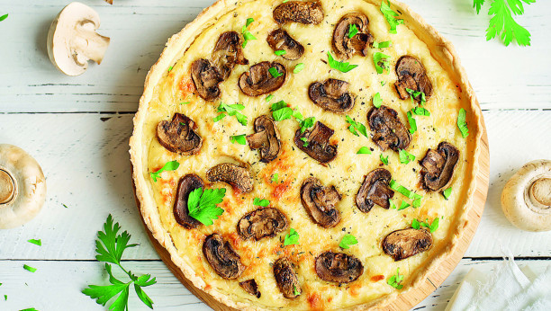 lisnata pita sa šampinjonima