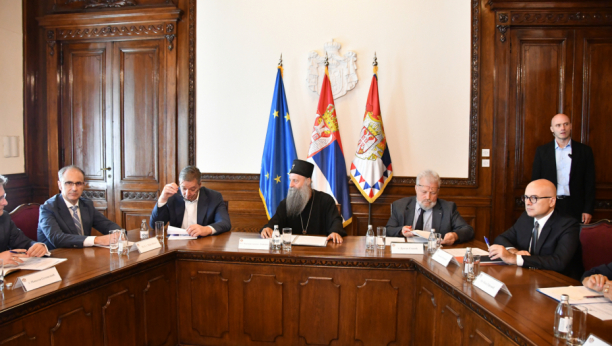 Aleksandar Vučić na sastanku Organizacionog odbora Matice srpske