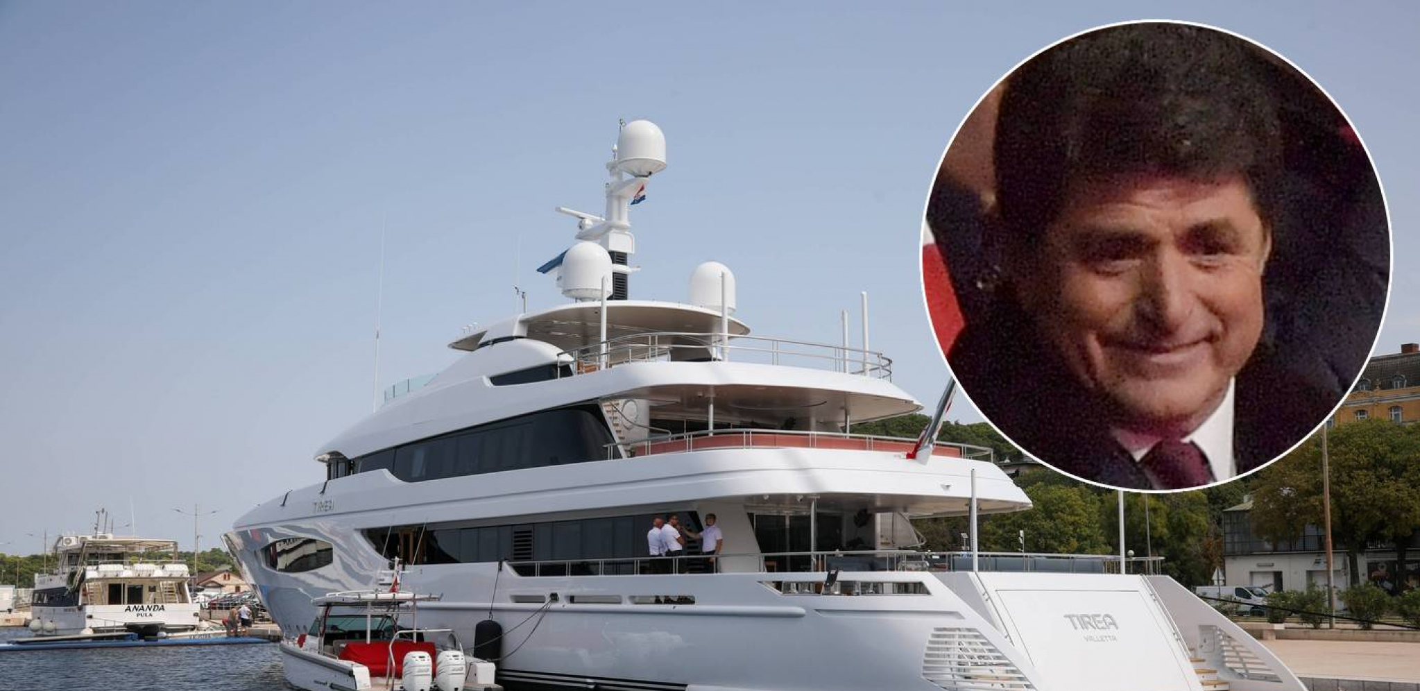 Dragan Šolak i jahta