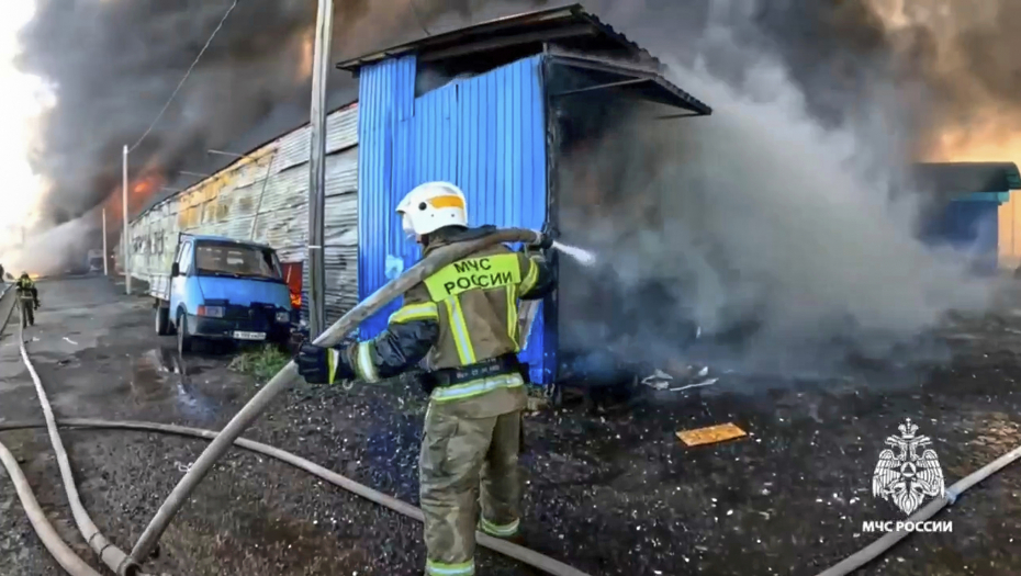 Russian Ministry for Emergency Situations photo via AP