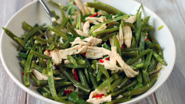 salata sa boranijom i mesom