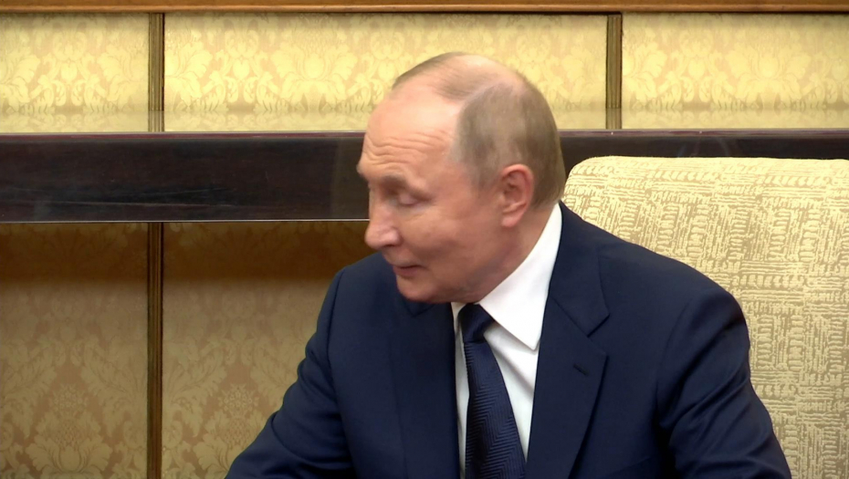 Susret predsednika Srbije Aleksandra Vučića i predsednika Ruske Federacije Vladimir Putina