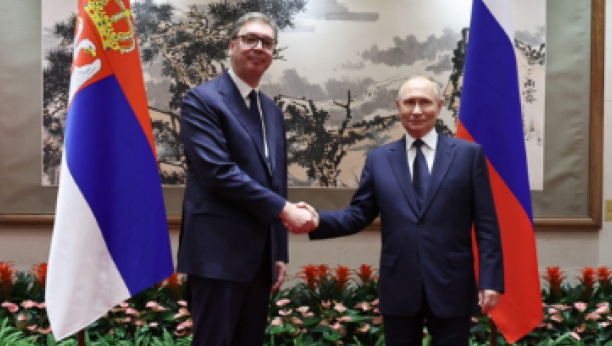 Aleksandar Vučić i Vladimir Putin