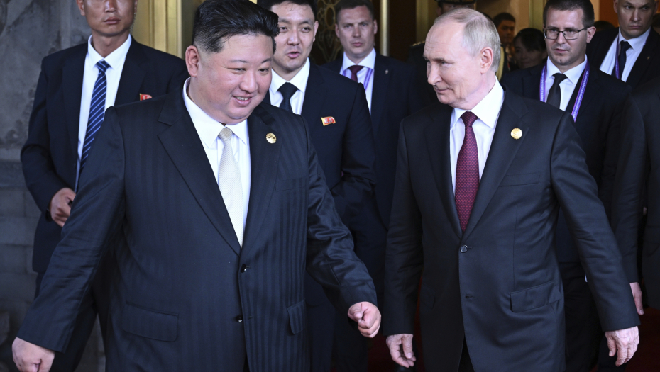 Tanjug/Sergei Bobylev, Sputnik, Kremlin Pool Photo via AP