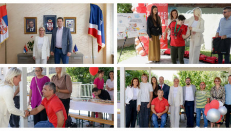 Pomoćnik ministra za rad, zapošljavanje, boračka i socijalna pitanja u Sektoru za zaštitu osoba sa invaliditetom Biljana Barošević je u Ustanovi za decu i mlade Šabac, prisustvovala početku akcije "Za grad koji se voli", saopšteno je iz tog ministarstva